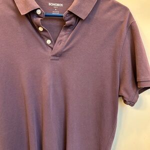 Bonobos Men's Plum Polo Shirt